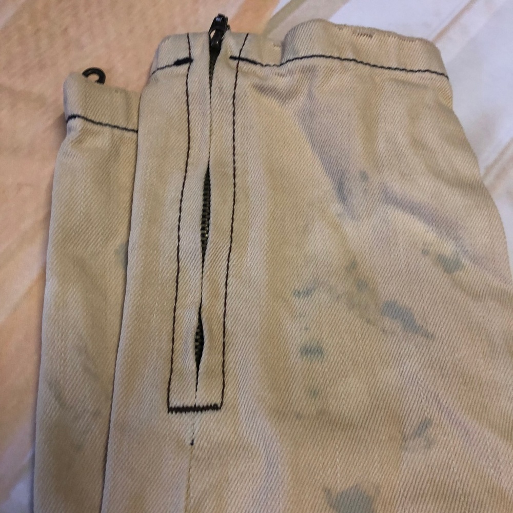 Colcci Women's Jeans Cream Distressed Size 4 - Picture 3 of 8